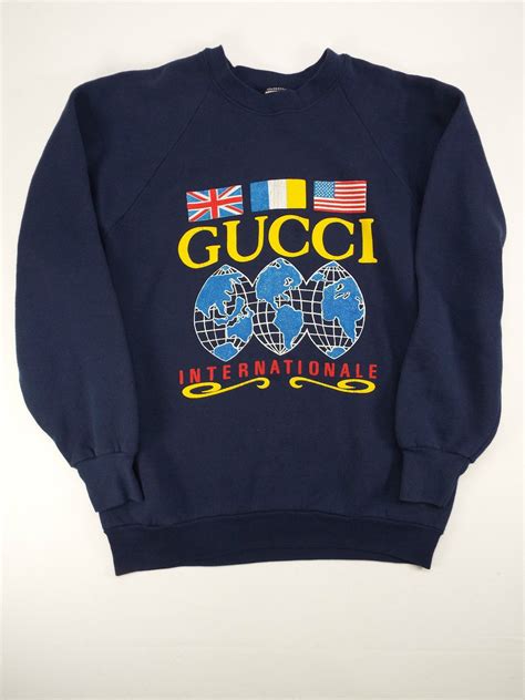 vintage gucci sweater ebay|old school gucci sweatshirts.